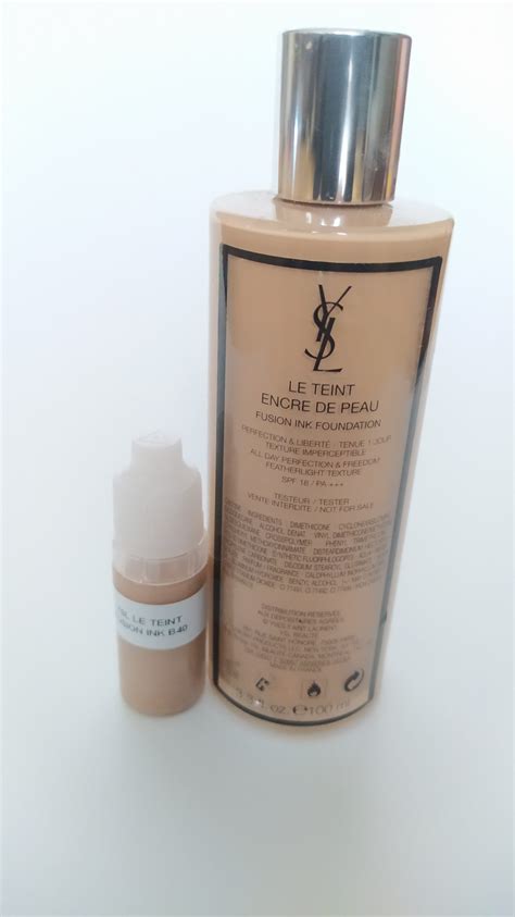 ysl encre de peau fusion ink foundation